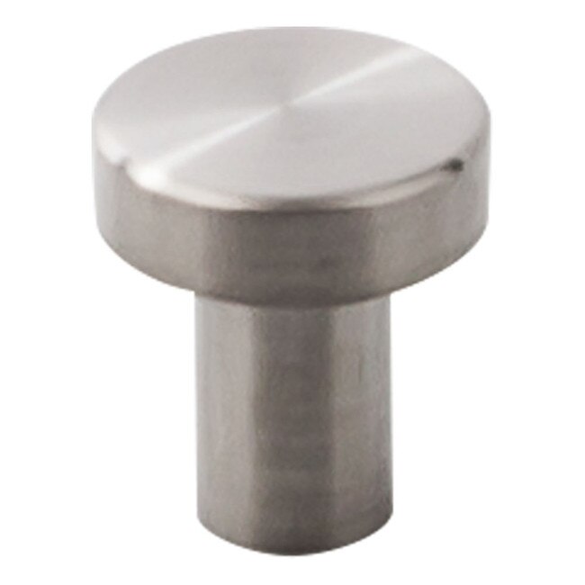 Knob 3/4" Diameter Brushed Stainless Steel