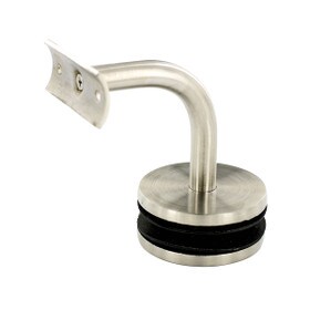 2in Dia | Satin Stainless Steel Finish | Hand Rail Bracket