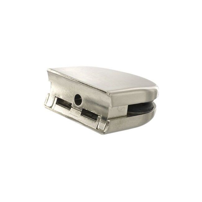 Satin Stainless Steel Finish | Glass Grip