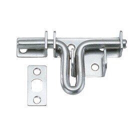 1-13/16" High x 3-11/32" Wide Satin Stainless Steel Gate Latch