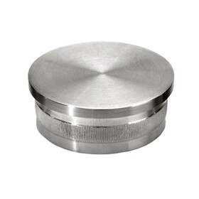 316 Grade S.S Flat End Cap For 1.67 Od Tube