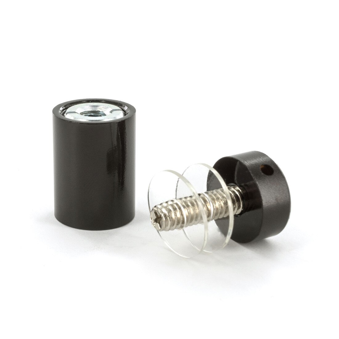 3/4in Dia x 1in Barrel Length | Oil Rubbed Bronze Finish | Premium Steel Series Secure Fasten Standoff