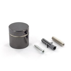 1-1/4in Dia x 3/4in Barrel Length | Black Nickel Finish | Premium Steel Series Secure Fasten Standoff