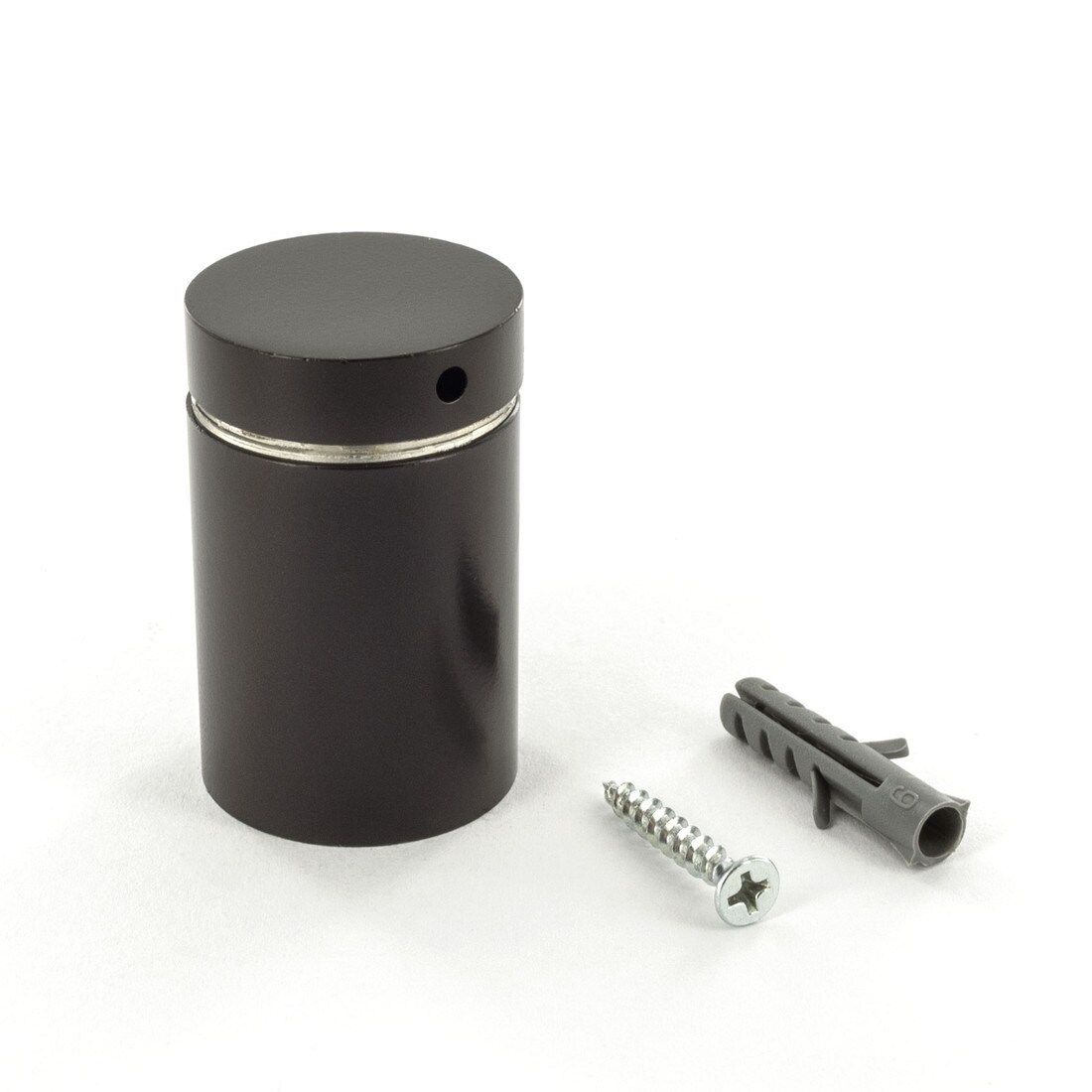 1-1/4in Dia x 1-1/2in Barrel Length | Oil Rubbed Bronze Finish | Premium Steel Series Secure Fasten Standoff