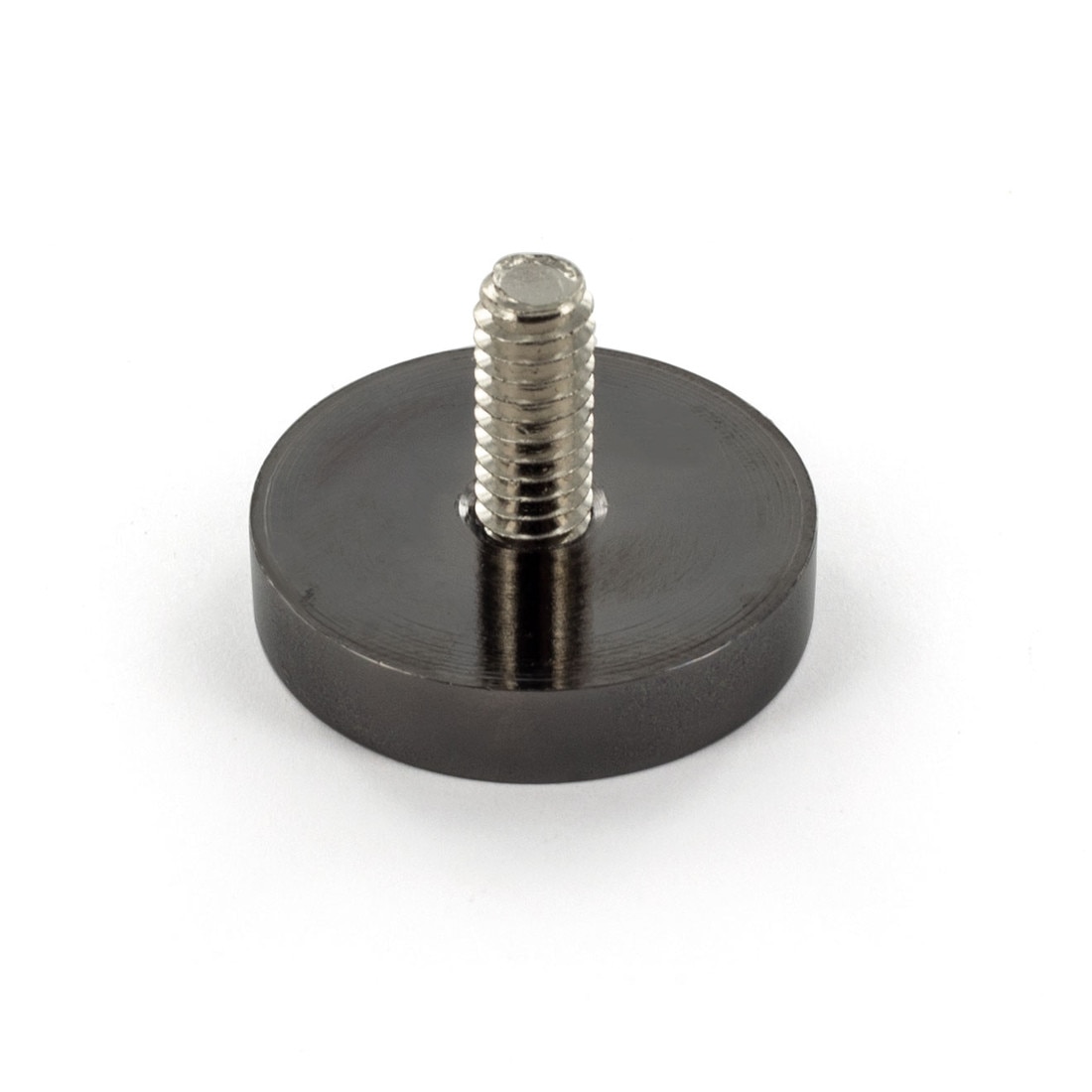 1-1/4in Dia x 1/4in Thick | Black Nickel Finish | Premium Steel | Wall Mount Series Cap It Off Standoff
