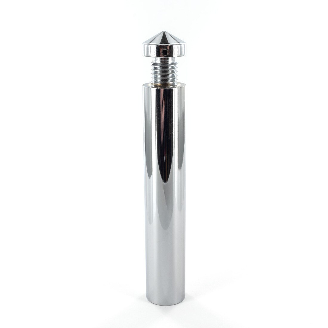 3/4in Dia x 4in Barrel Length | Polished Chrome | Cone Topped Series | Secure Fasten Standoff