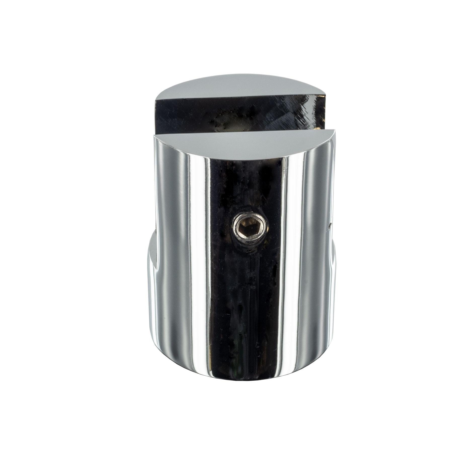 Sign Standoff Polished Chrome Finish Grip It No Drill Slotted Standoff for 1/2" - Picture 8 of 33