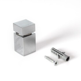 3/4in Sq x 1in Barrel Length | Euro Square Easy Fasten Standoff