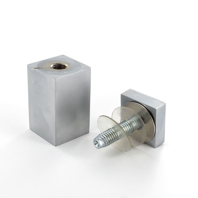 1-1/4in Sq x 2in Barrel Length | Euro Square Easy Fasten Standoff