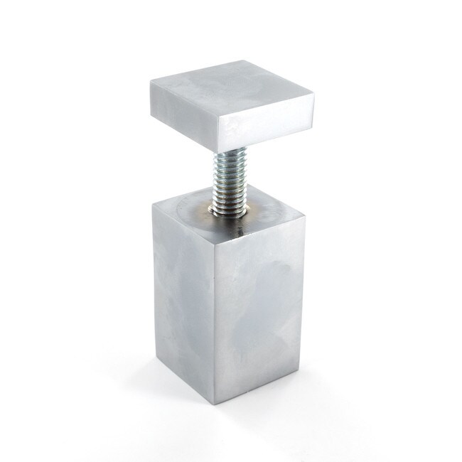 1-1/4in Sq x 2in Barrel Length | Euro Square Easy Fasten Standoff