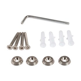 Tamper Proof Stainless Steel Signage Screw Set of 4