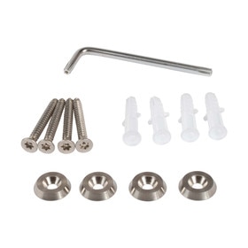 Tamper Proof Stainless Steel Signage Screw Set of 4