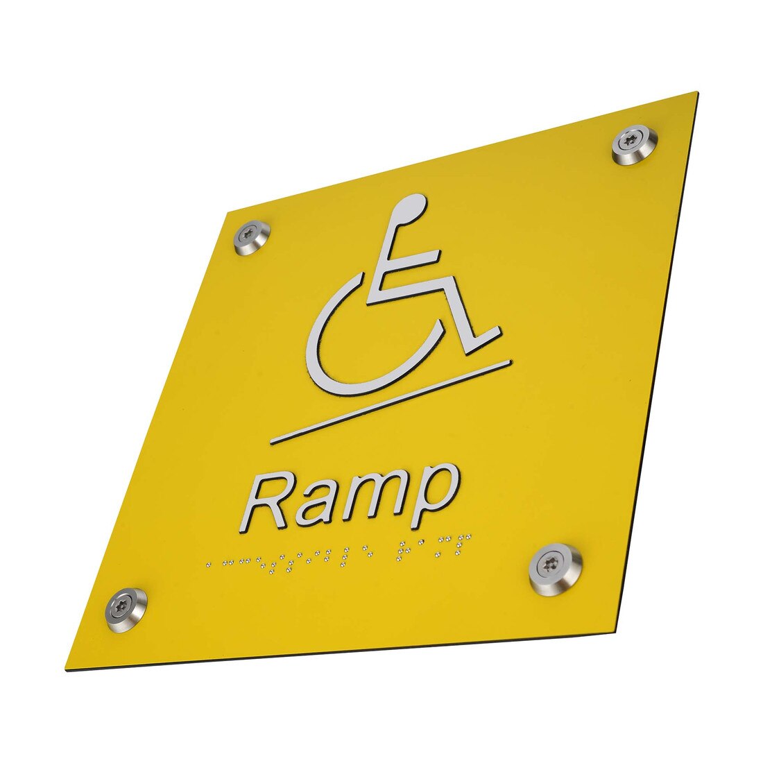 Tamper Proof Stainless Steel Signage Screw Set of 4