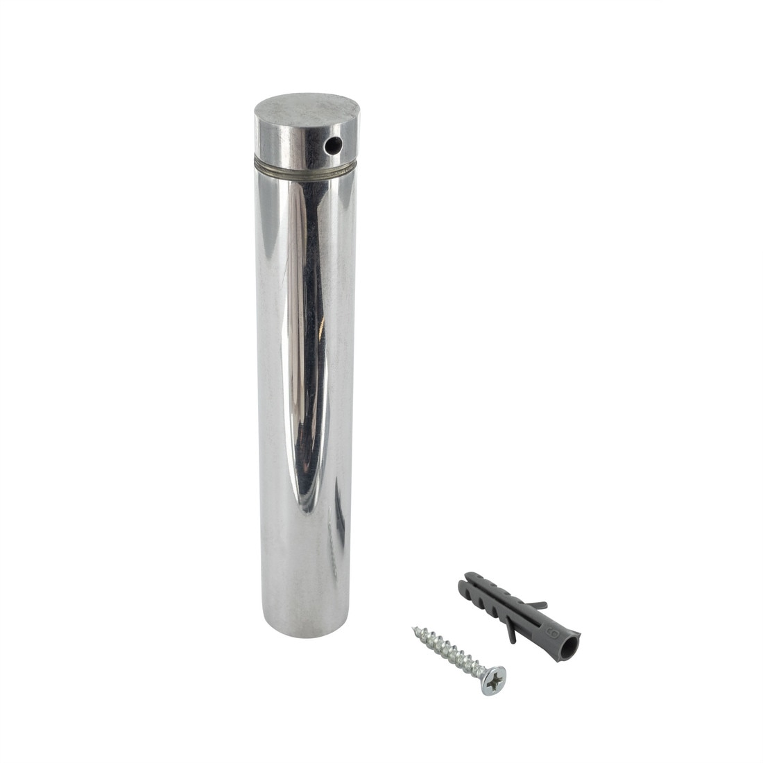 3/4in Dia x 4in Barrel Length | Polished Chrome Finish | Premium Aluminum Series Secure Fasten Standoff