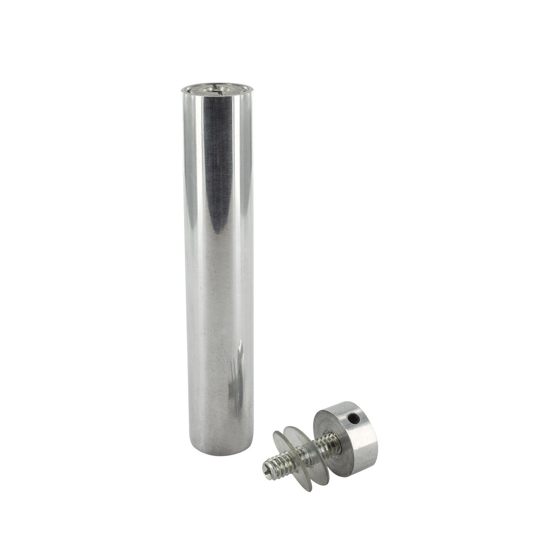 3/4in Dia x 4in Barrel Length | Polished Chrome Finish | Premium Aluminum Series Secure Fasten Standoff