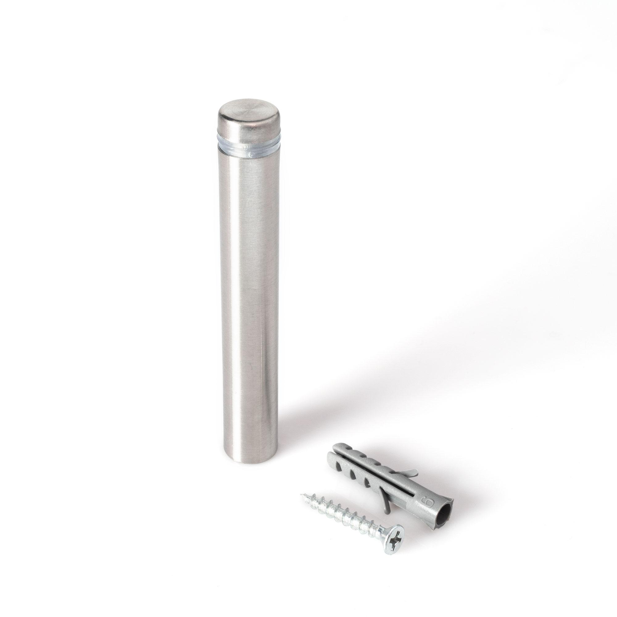 Stainless Steel Standoff 1/2 Inch Diameter x 3 Inch Barrel Length Brushed Finish - Bild 7 von 41