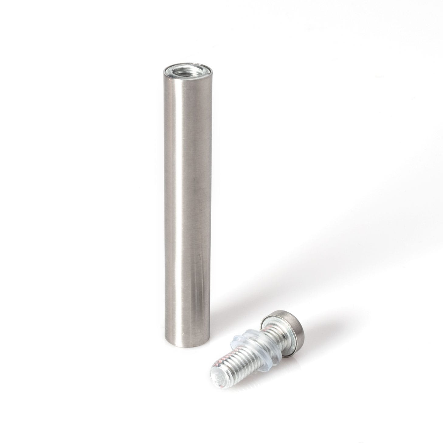Stainless Steel Standoff 1/2 Inch Diameter x 3 Inch Barrel Length Brushed Finish - Bild 9 von 41