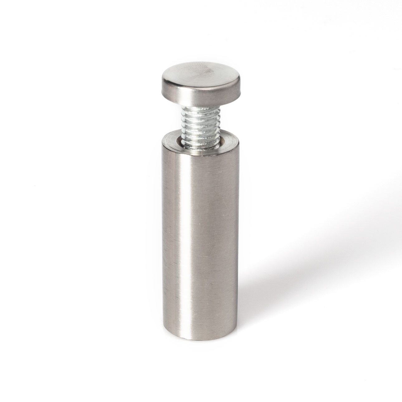 Stainless Steel Standoff 3/4 Inch Diameter x 2 Inch Barrel Length Brushed Finish - Produktbild 3