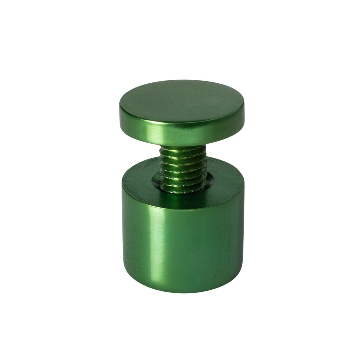 Sign Standoff 1" Diameter x 3/4" Barrel Length Green Aluminum Eco Series Easy - Picture 10 of 34
