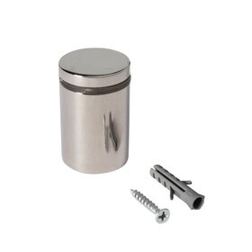 1-1/4in Dia x 1-1/2in Barrel Length | Polished Stainless Finish | Eco Solid Series | Easy Fasten Standoff