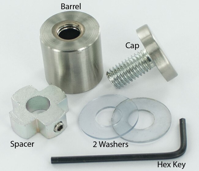 Edge Grip Standoff 1in Diameter x 1in Barrel Length STDESP3232