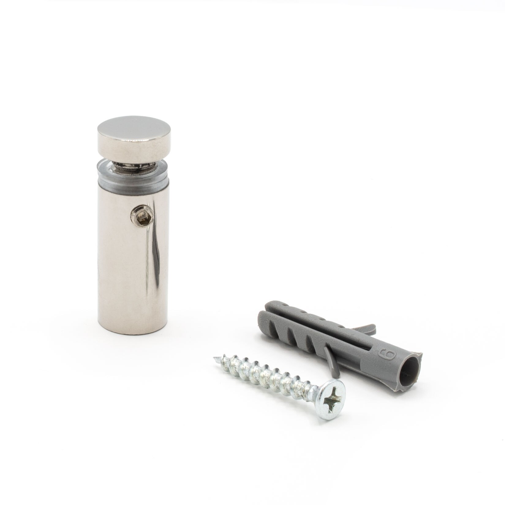 Sign Standoff 1/2″ Diameter x 1″ Barrel Length Polished Stainless Finish Eco