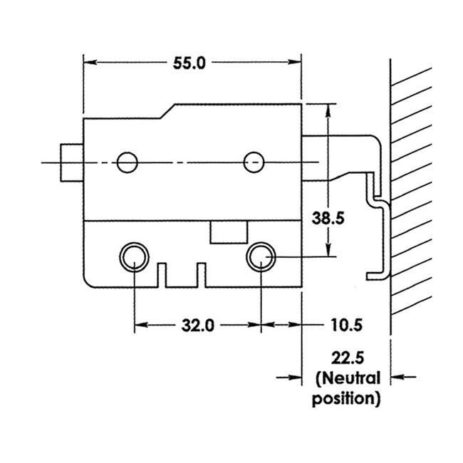 Metal Suspension Bracket Left Hand