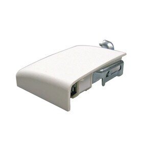 White Suspension Bracket Cover Left Hand