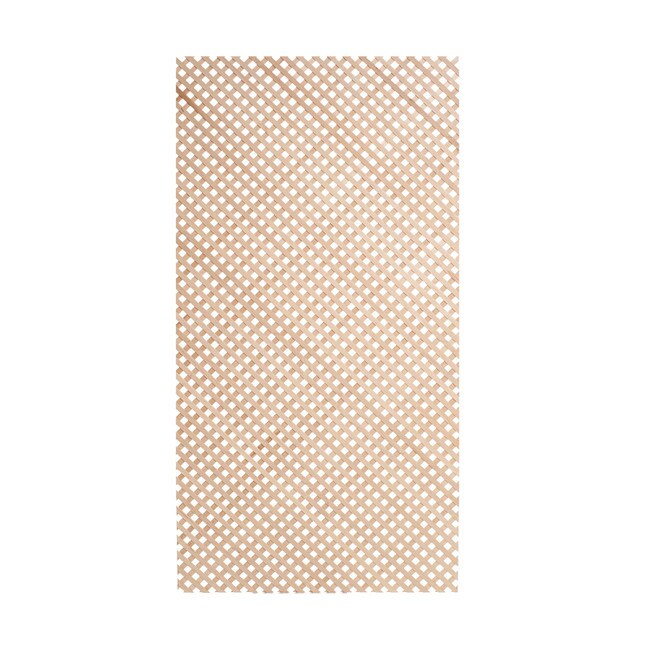 47-1/4in W x 23-5/8in H x 1/8in Strip Thick | Hardwood with Diagonal Pattern | Lattice Insert Panel