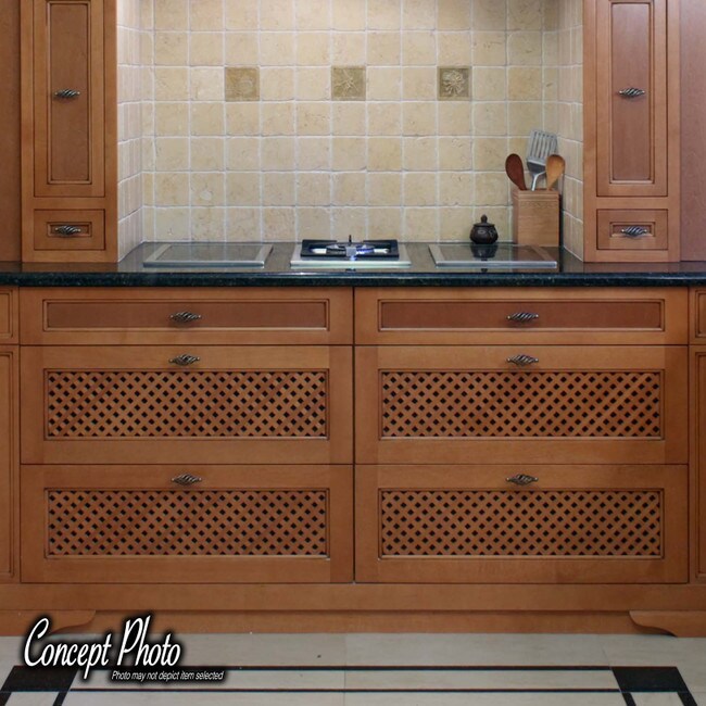 47-1/4in W x 23-5/8in H x 1/8in Strip Thick | Hardwood with Diagonal Pattern | Lattice Insert Panel