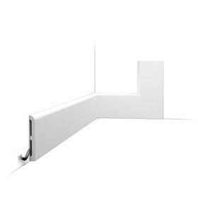 Orac Decor | Baseboard Moulding | Primed White | 4-3/8in H x 1/2in Proj