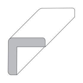 1-1/16in H x 1-1/16in Proj | Unfinished Polyester Resin | Flexible Made to Fit Outside Corner Moulding