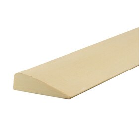 2-1/4in H x 11/16in Proj | Unfinished Polyester Resin | Flexible Made to Fit Casing Moulding | Style T-WM327