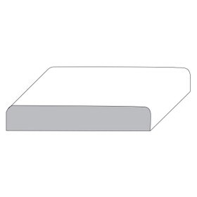 3-1/4in H x 9/16in Proj | Unfinished Polyester Resin | Flexible Made to Fit Casing Moulding