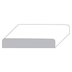 3-1/4in H x 9/16in Proj | Unfinished Polyester Resin | Flexible Made to Fit Casing Moulding