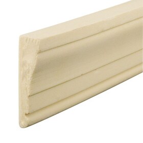 3-1/4in H x 11/16in Proj | Unfinished Polyester Resin | Flexible Made to Fit Casing Moulding