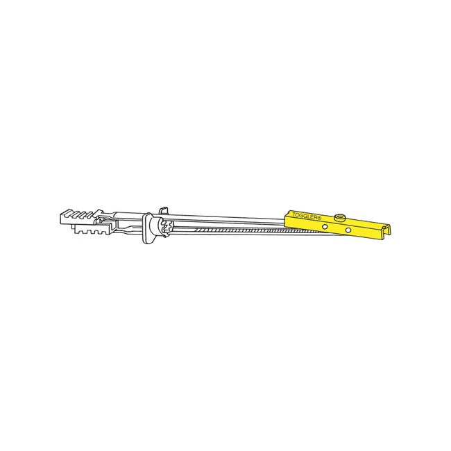 Zinc Plated Carbon Steel and High Impact Polystyrene | Toggler BD Snaptoggle Toggle Bolt