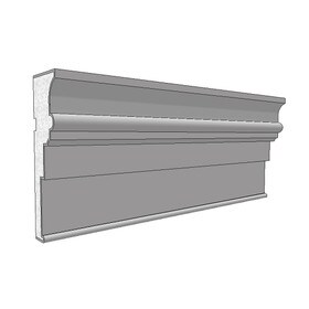 10" High x 3" Deep Traditional Series Acrocore EPS Banding 8' Length