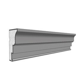 6" High x 3" Deep Traditonal Series Acrocore EPS Casing Moulding 8' Length