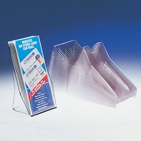 4 1/4"W X 7"H Thermo Formed Literature Holder Counter Top