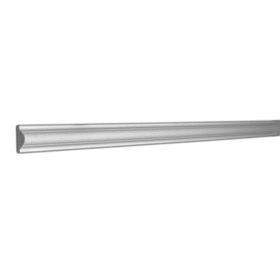 PLAIN PANEL MLDG. WHITE 1-5/8"H X 5/8"PROJ X 96"L W/ADHESIVE