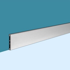 4in High x 5/8in Proj | Primed White High Impact Polystyrene | Baseboard Moulding With Adhesive