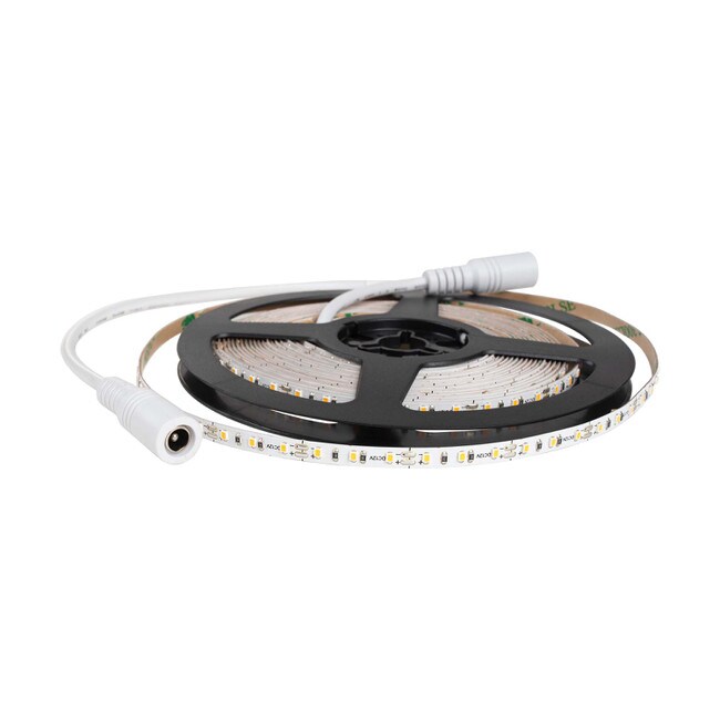5mm Wide LED Tape Flexible Strip Lighting | Pure White (3800K-4500K) | Up To 200 Lumens Per Foot 12V IP20 UL | 16.4ft Roll
