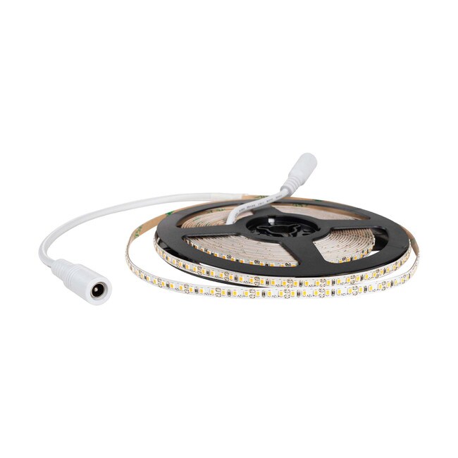 5mm Wide LED Tape Flexible Strip Lighting | Warm White (2700K-3500K) | Up To 200 Lumens Per Foot 12V IP20 UL | 16.4ft Roll