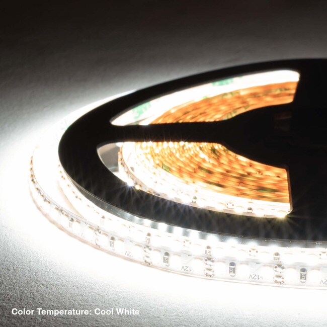 5mm Wide LED Tape Flexible Strip Lighting | Cool White (5700K-8700K) | Up To 200 Lumens Per Foot 12V IP20 UL | 16.4ft Roll