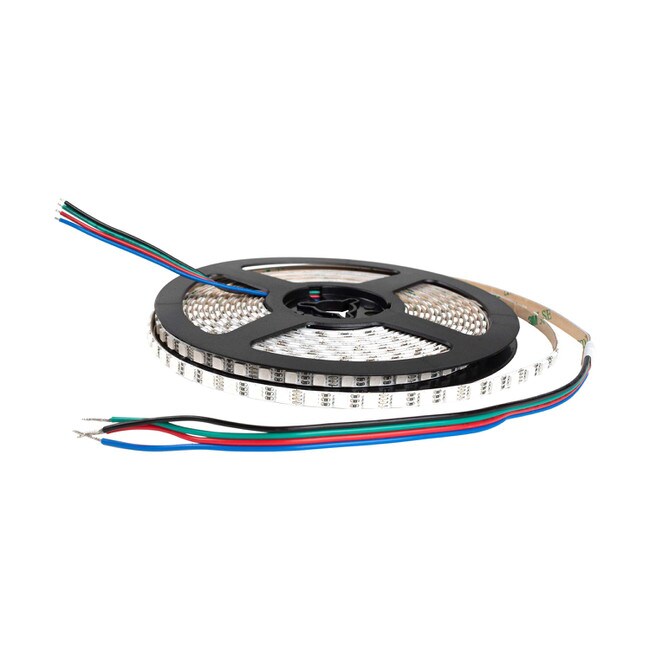 5mm Wide LED Tape Flexible Strip Lighting | RGB | Up To 200 Lumens Per Foot 12V IP20 UL | 8.25ft Roll