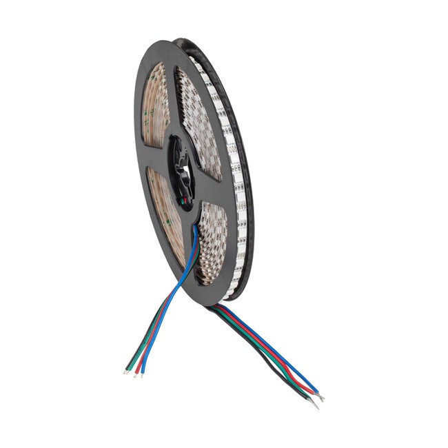 5mm Wide LED Tape Flexible Strip Lighting | RGB | Up To 200 Lumens Per Foot 12V IP20 UL | 8.25ft Roll