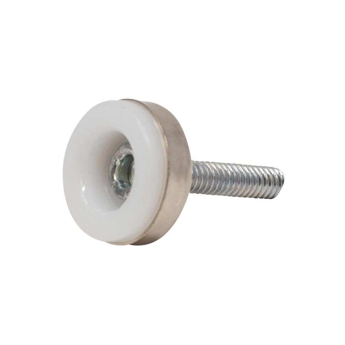 Nickel Plated Shell with White Base | Titan Leveler