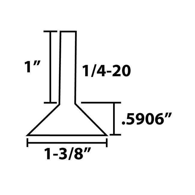 Nickel Plated Shell with White Base | Titan Leveler