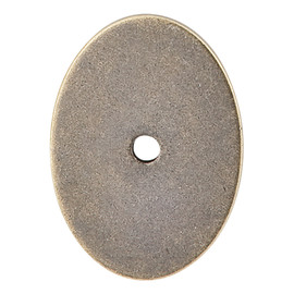 Large Oval Backplate 1-3/4" L German Bronze